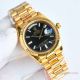 Swiss Rolex new Day-Date 36mm Baguette Diamond Green Swiss 2836 Replica Watches (4)_th.jpg